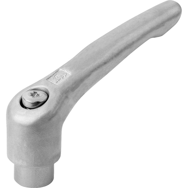 Adjustable Handle Size:3 M08 Stainless Steel, Blasted, Comp:Stainless Steel